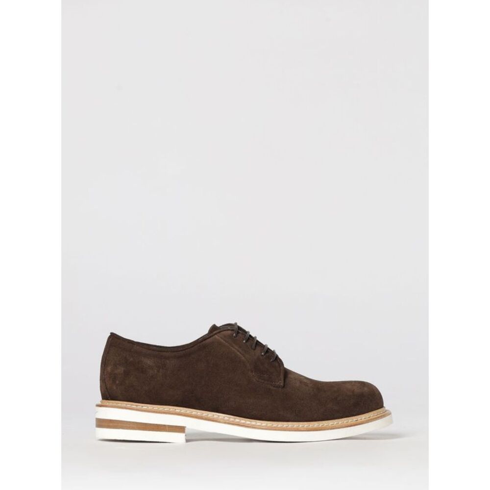 Corneliani Brogue Shoes Men Brown